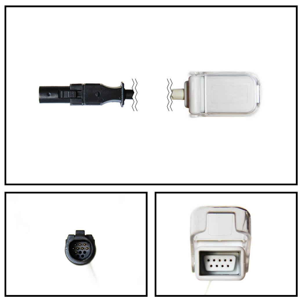 Cable extención GE COROMETRICS HIPERTRONICOS A DB9 SPO2