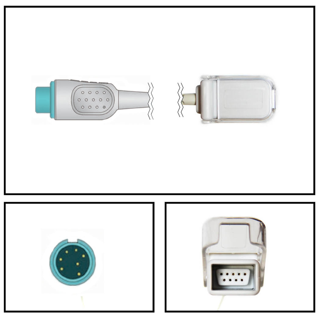 Cable extención DATASCOPE MINDRAY 7 PIN A DB9 SPO2 Cable extención DATASCOPE MINDRAY 7 PIN A DB9 SPO2