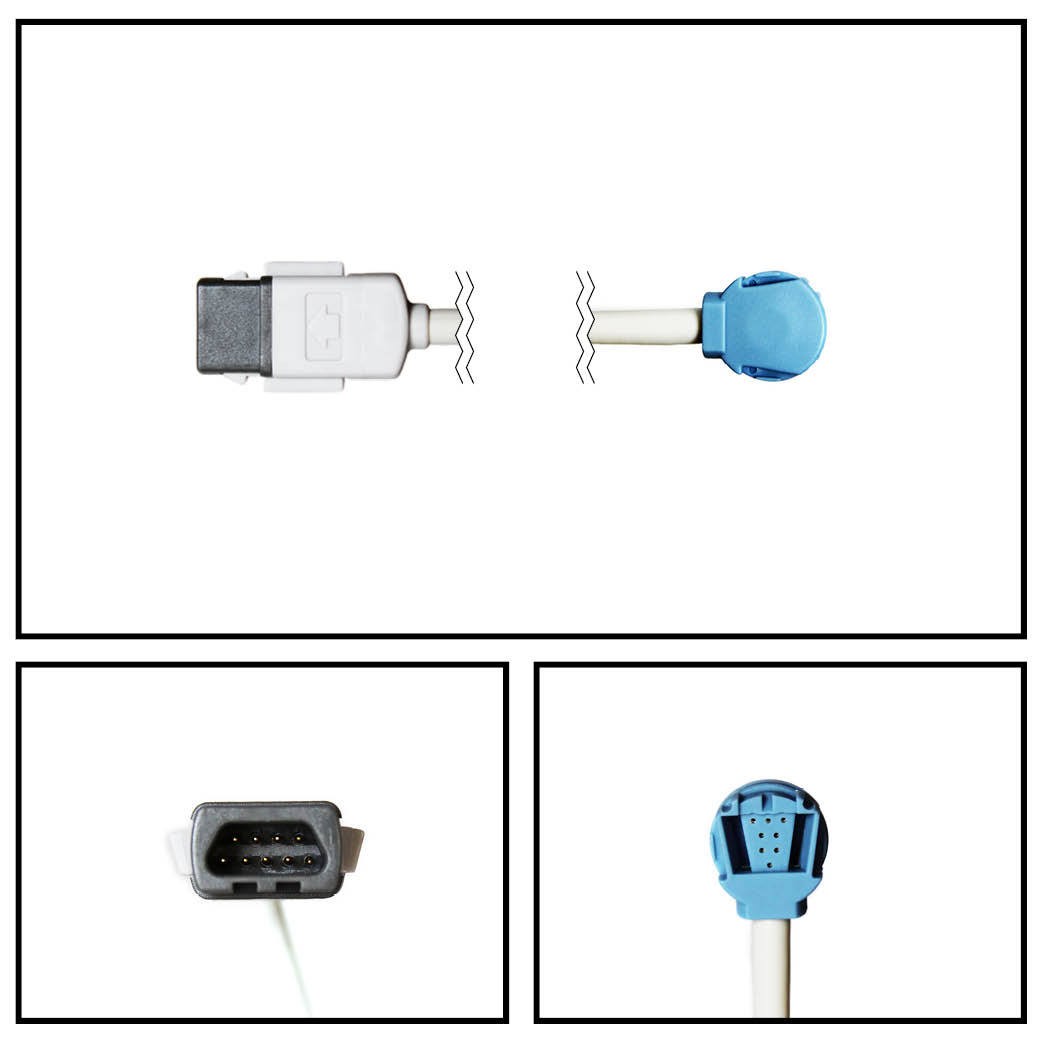 Cable extención GE DATEX-OHMEDA MC3 TO OXY-TIP SPO2