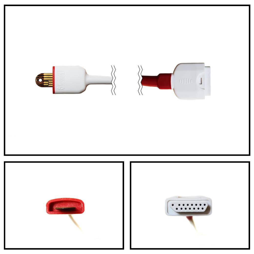 Cable extención MASIMO OEM 2858 M-LNCS SERIES a LNOP PC SPO2