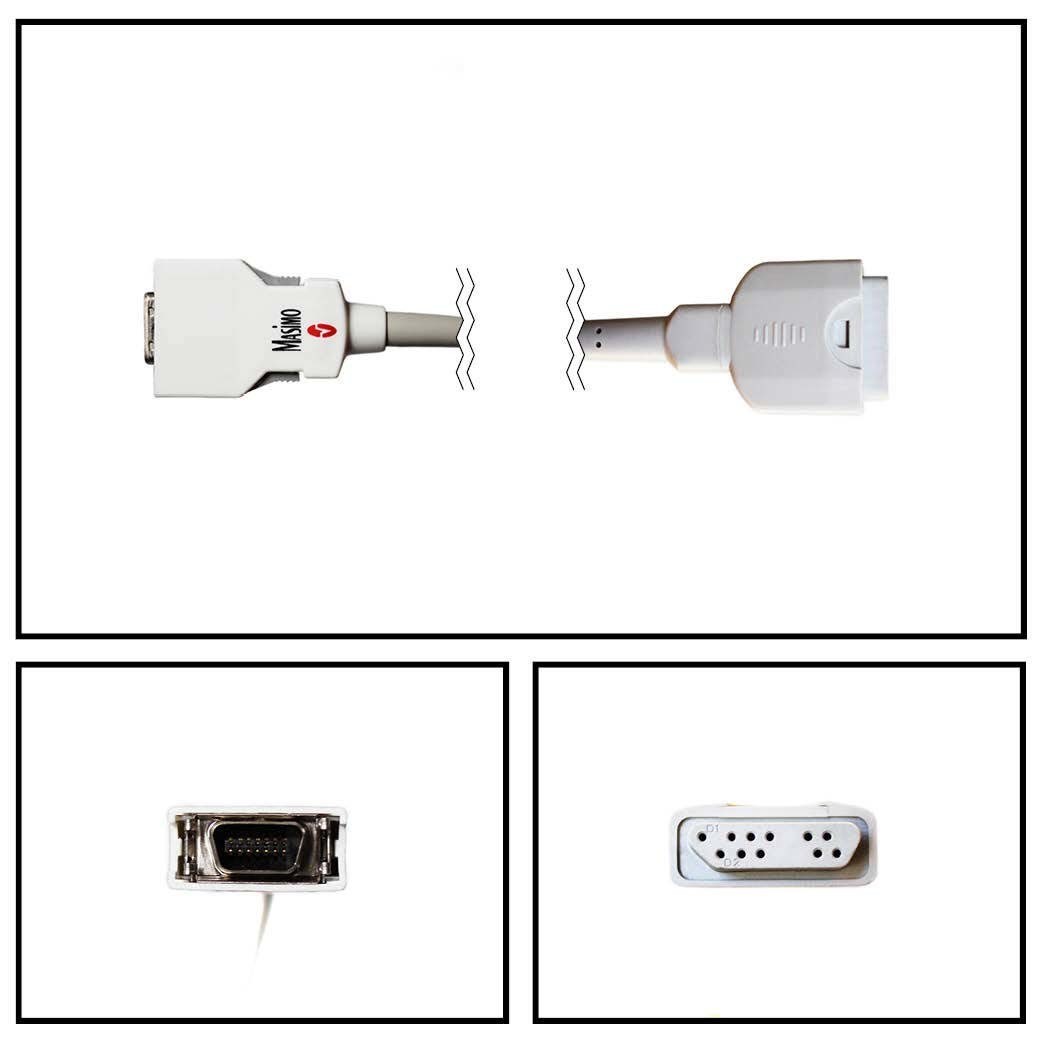 Cable Extención Masimo Oem 2538 M-Lncs A N-395 Spo2