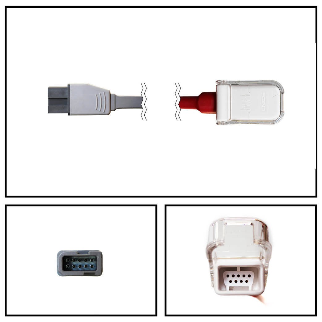 Cable Extención Masimo Oem 2432 Lncs A Spacelabs Spo2