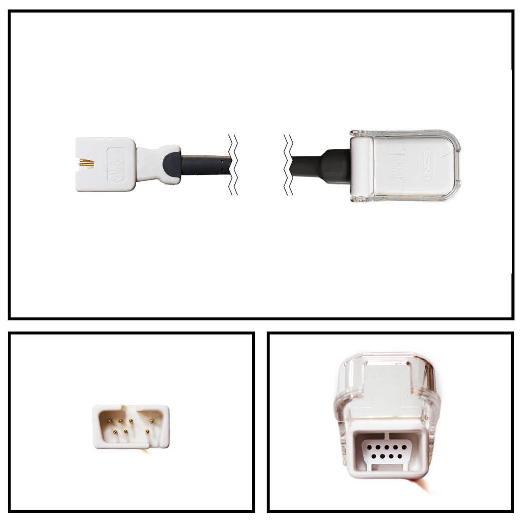 Cable extención masimo oem 2287 14, 10 y 4  ft. Lncs a db9 spo2
