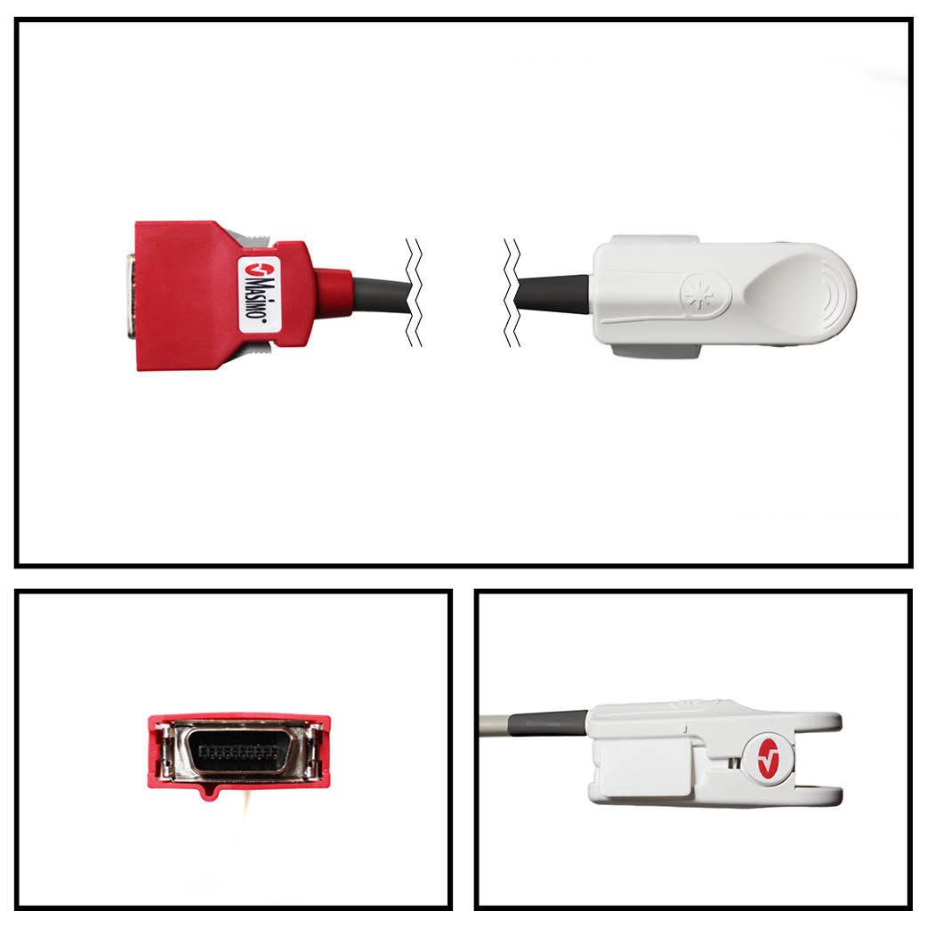 Sensor de conexión directa masimo oem 2053 3 ft. 20 pin