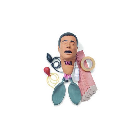 Cabeza con lengua inflable Deluxe Difficult Airway