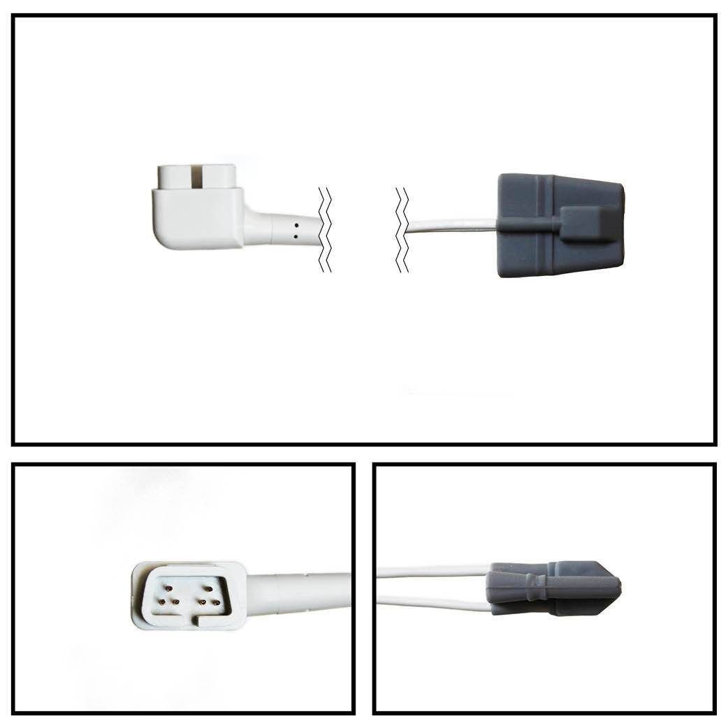 Sensor spo2 (blando pediatrico) criticare db9 3ft.