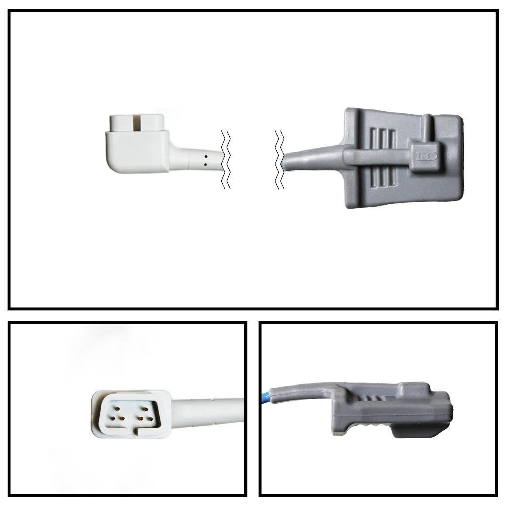 Sensor spo2 (blando adulto) criticare db9 3ft.