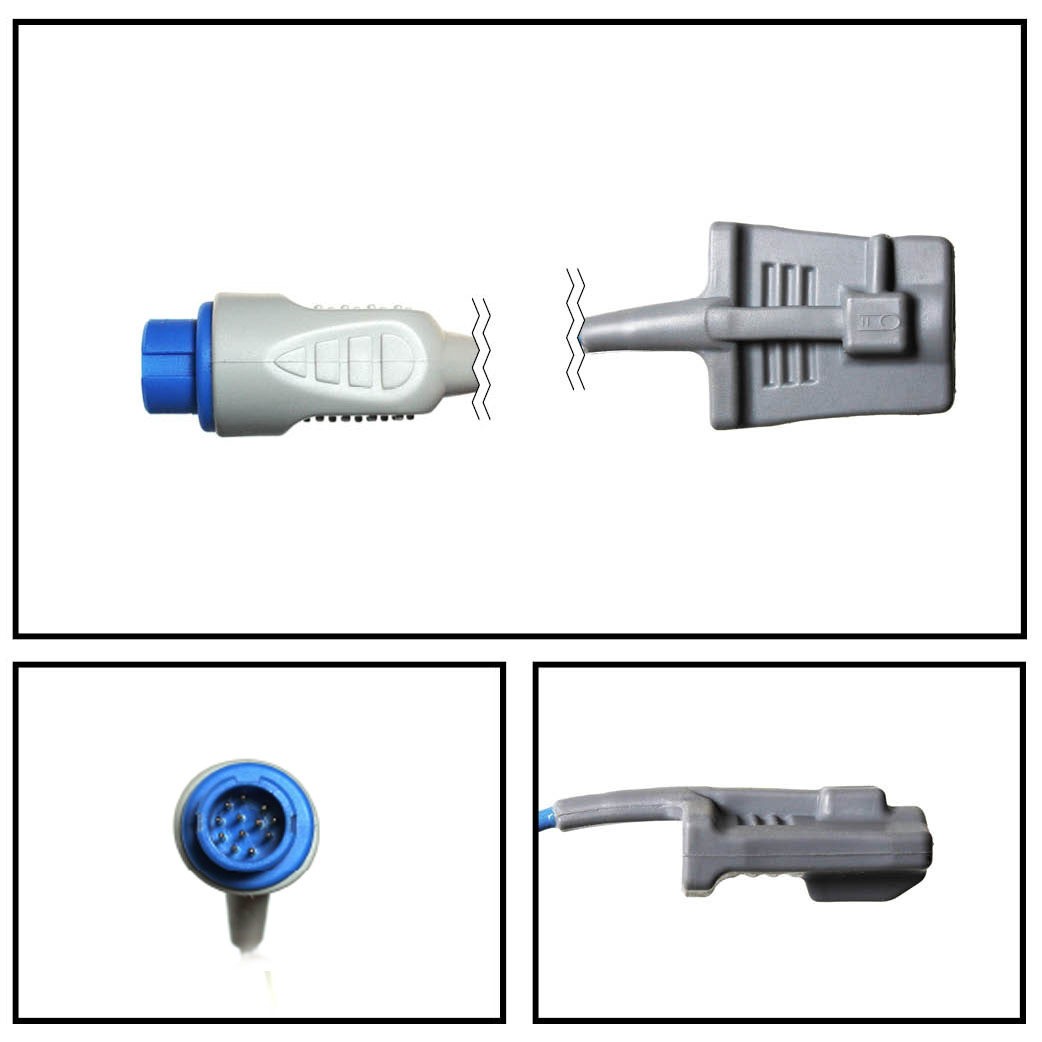 Sensor spo2 (blando adulto) datascope mindray 10 ft. 12 pin