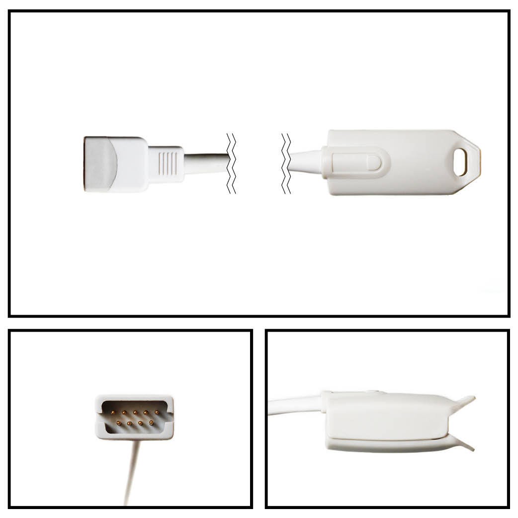 Sensor spo2 (0600-00-0026-01) (cascara dura) datascope db9