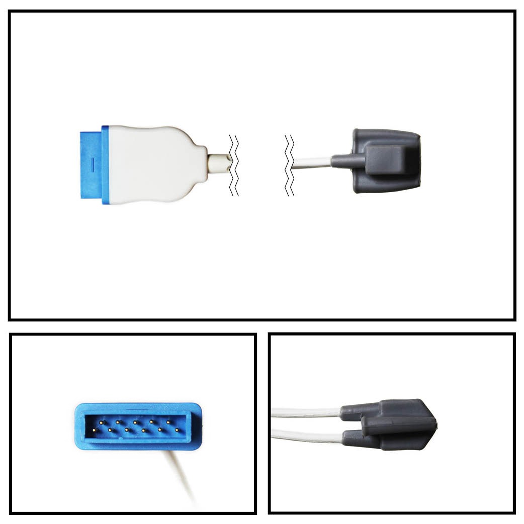 Sensor spo2 (blando infantil) ge marquette 10 ft.