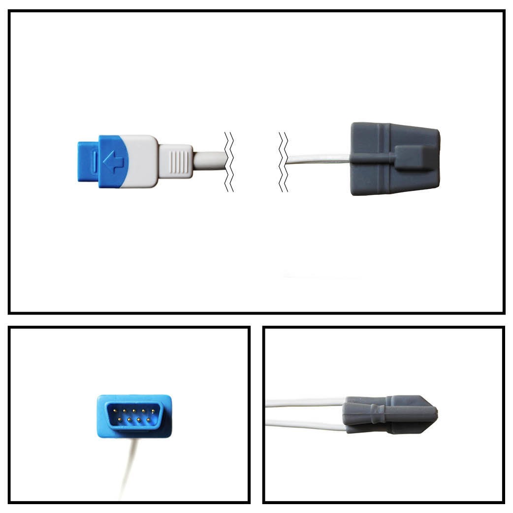Sensor spo2 (blando pediatrico) ge datex-ohmeda trusignal 3 ft.