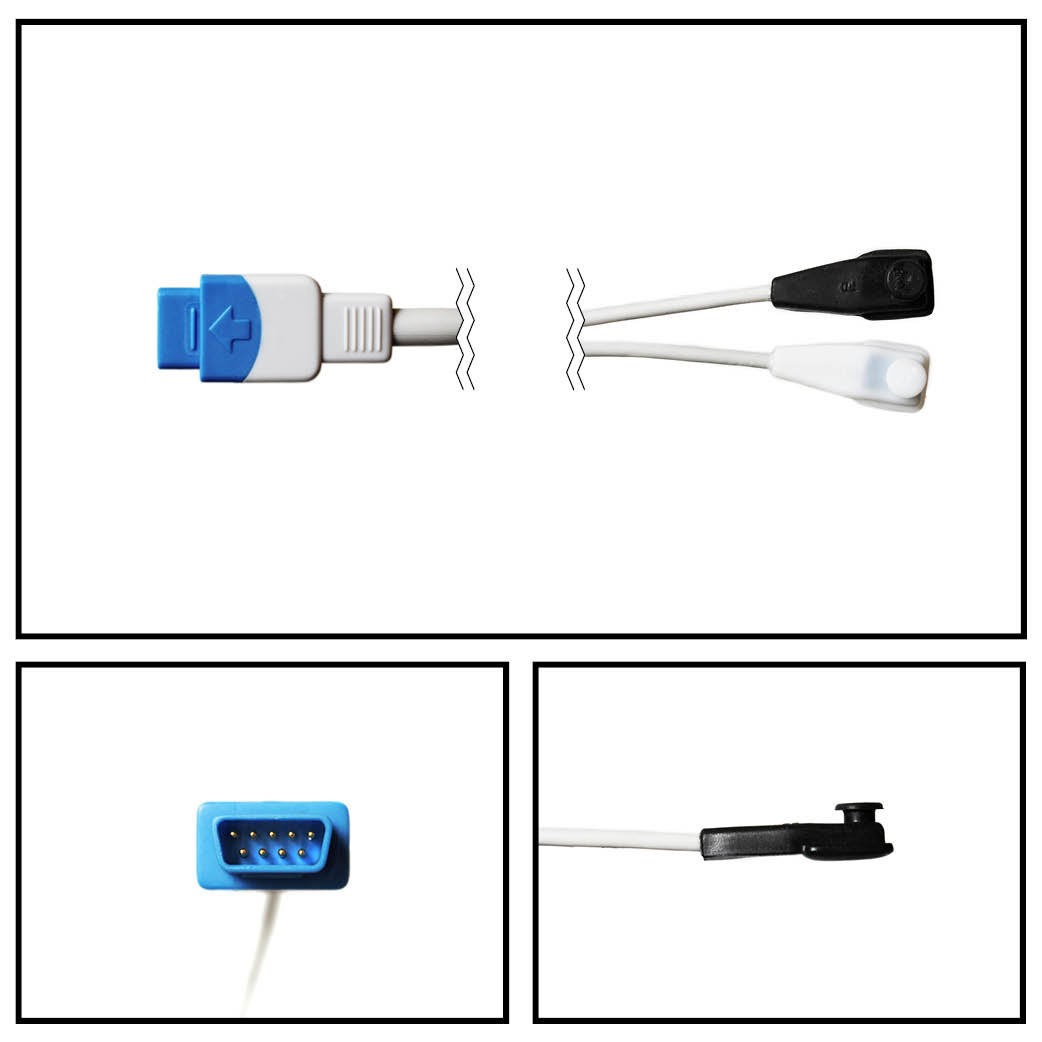 Sensor spo2 (multi-sitio) ge datex-ohmeda trusignal 3 ft.