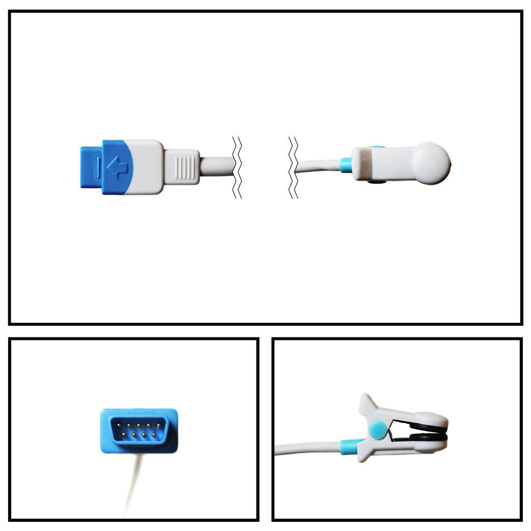Sensor spo2 (clip de oreja) ge datex-ohmeda trusignal 3 ft. Sensor spo2 (clip de oreja) ge datex-ohmeda trusignal 3 ft.