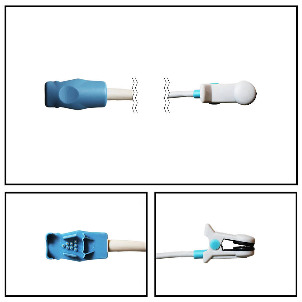 Sensor spo2 (clip de oreja) ge datex-ohmeda oxytip 3 ft.. Sensor spo2 (clip de oreja) ge datex-ohmeda oxytip 3 ft..