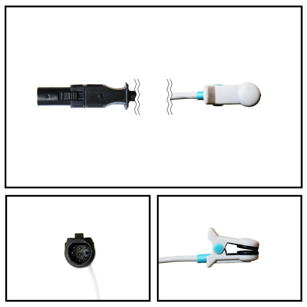 Sensor SPO2 (clip de oreja ) GE Datex-Ohmeda Hypertronics 10 FT. Sensor SPO2 (clip de oreja ) GE Datex-Ohmeda Hypertronics 10 FT.