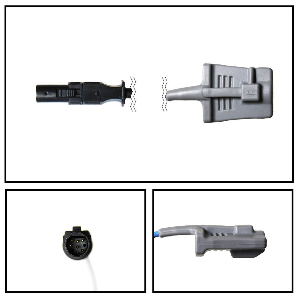 Sensor SPO2 (blando adulto) GE Datex-OhmedaHYpertronics 10 FT. Sensor SPO2 (blando adulto) GE Datex-OhmedaHYpertronics 10 FT.