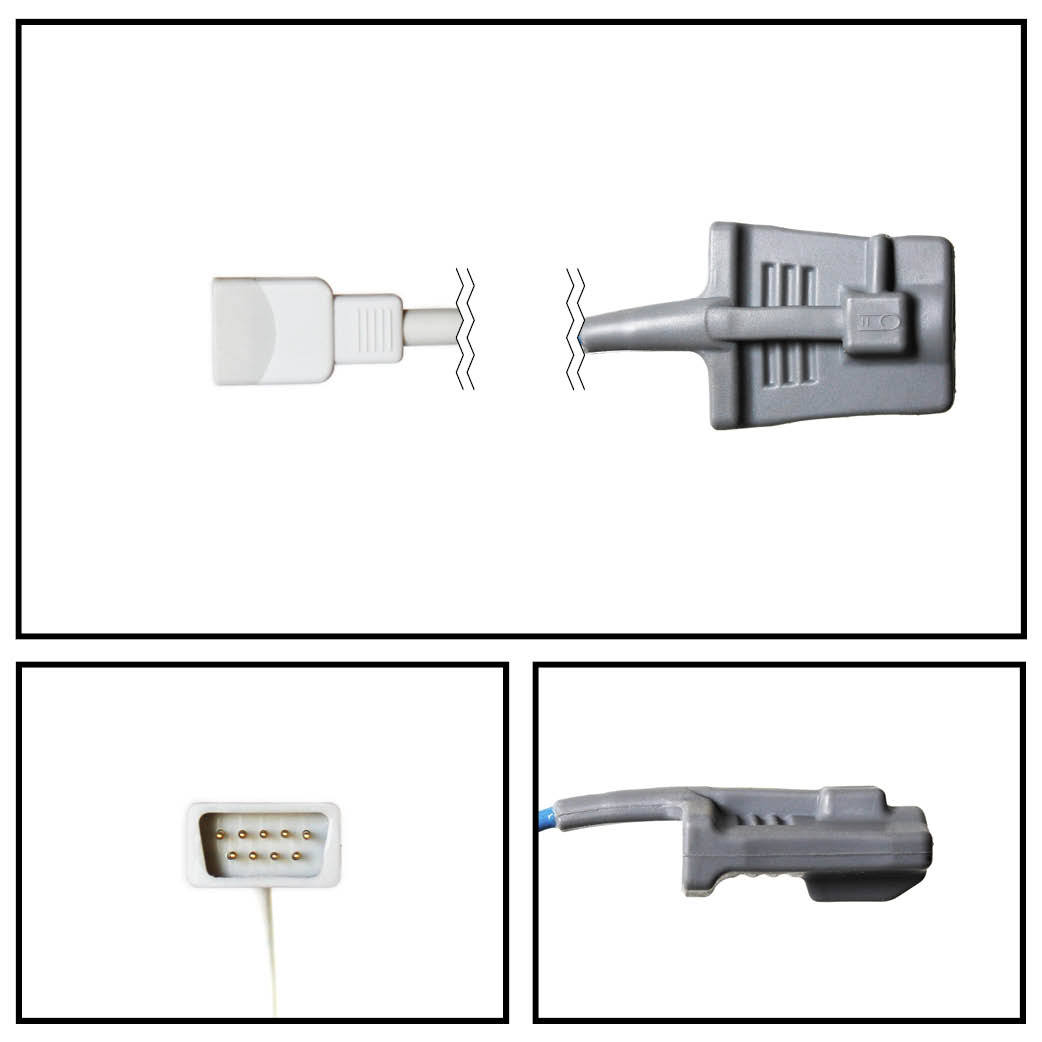 Sensor SPO2 (blando adulto) GE Datex-Ohmeda DB9 3 FT. Sensor SPO2 (blando adulto) GE Datex-Ohmeda DB9 3 FT.
