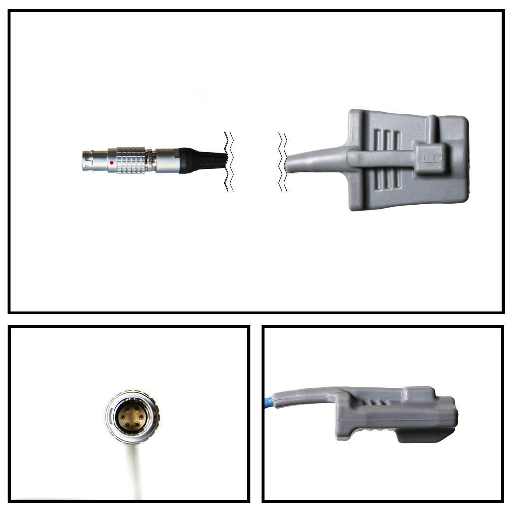 Sensor SPO2 (blando adulto) GE Critikon 10 FT. LEMO Sensor SPO2 (blando adulto) GE Critikon 10 FT. LEMO