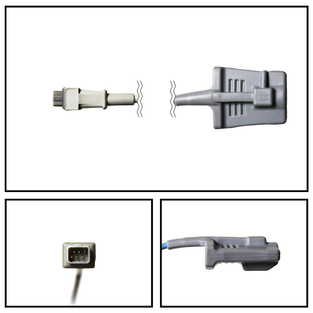 Sensor SPO2 (blando adulto) Konica-Minolta conexión directa