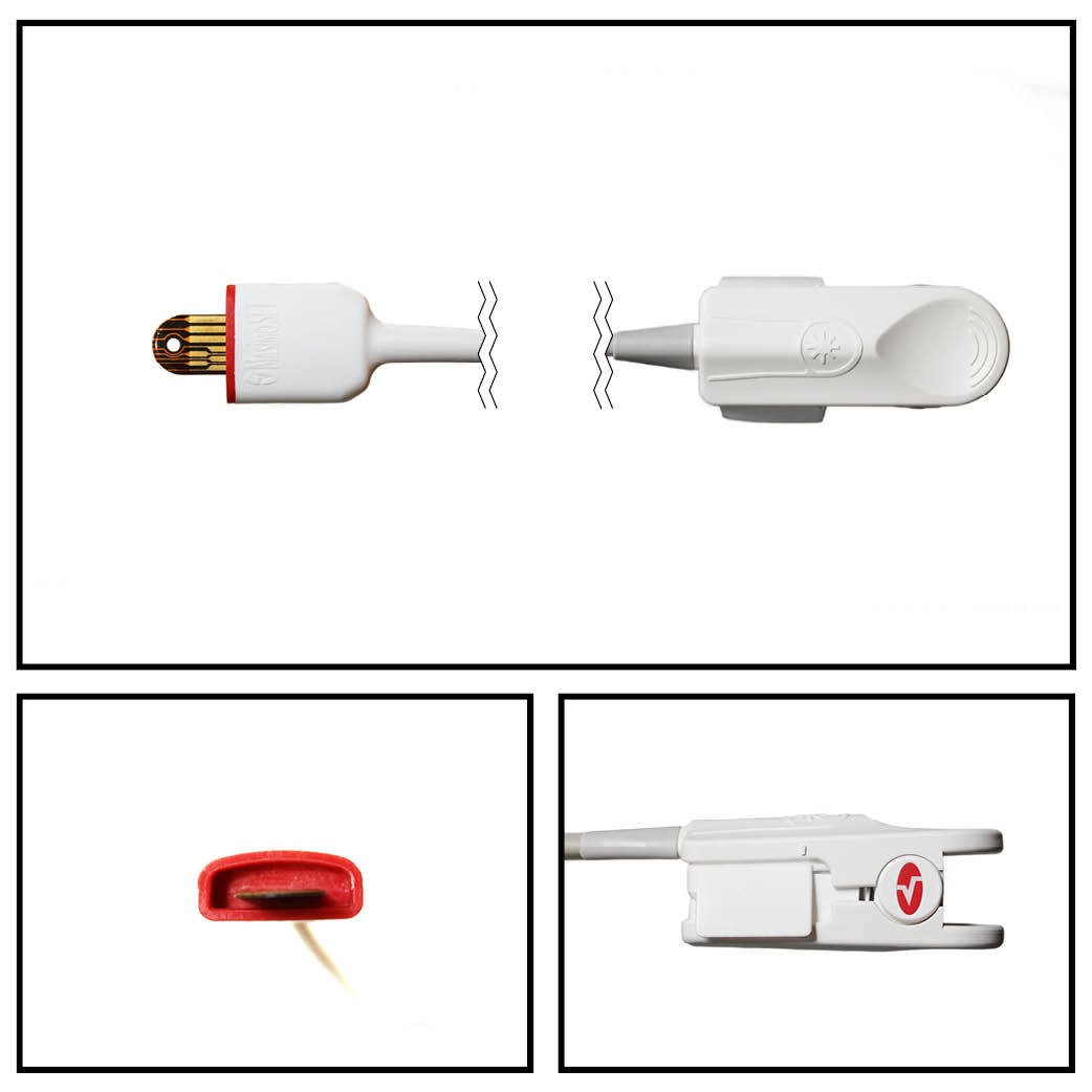Sensor SPO2 0600-00-0047 Masimo Oem 1269 3 FT. Adulto Nop DCI
