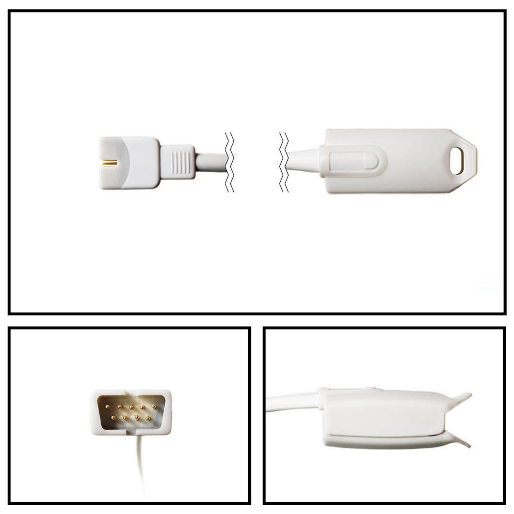 Sensor SPO2 (cascara dura) Nellcor  Compatible NON OXI DB9 10 FT.
