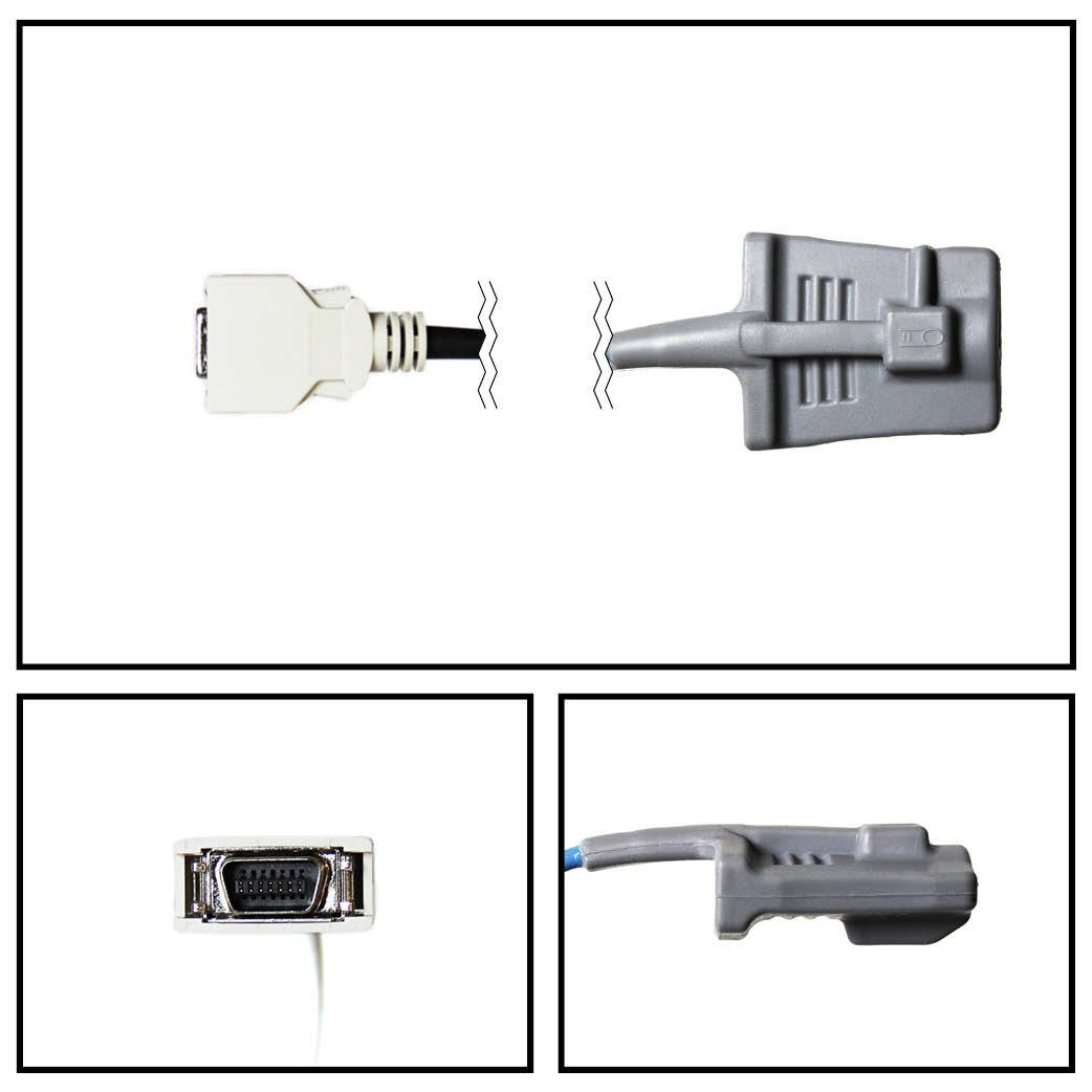 Sensor SPO2 (blando adulto) Nellcor  Compatible 3M 10 FT.