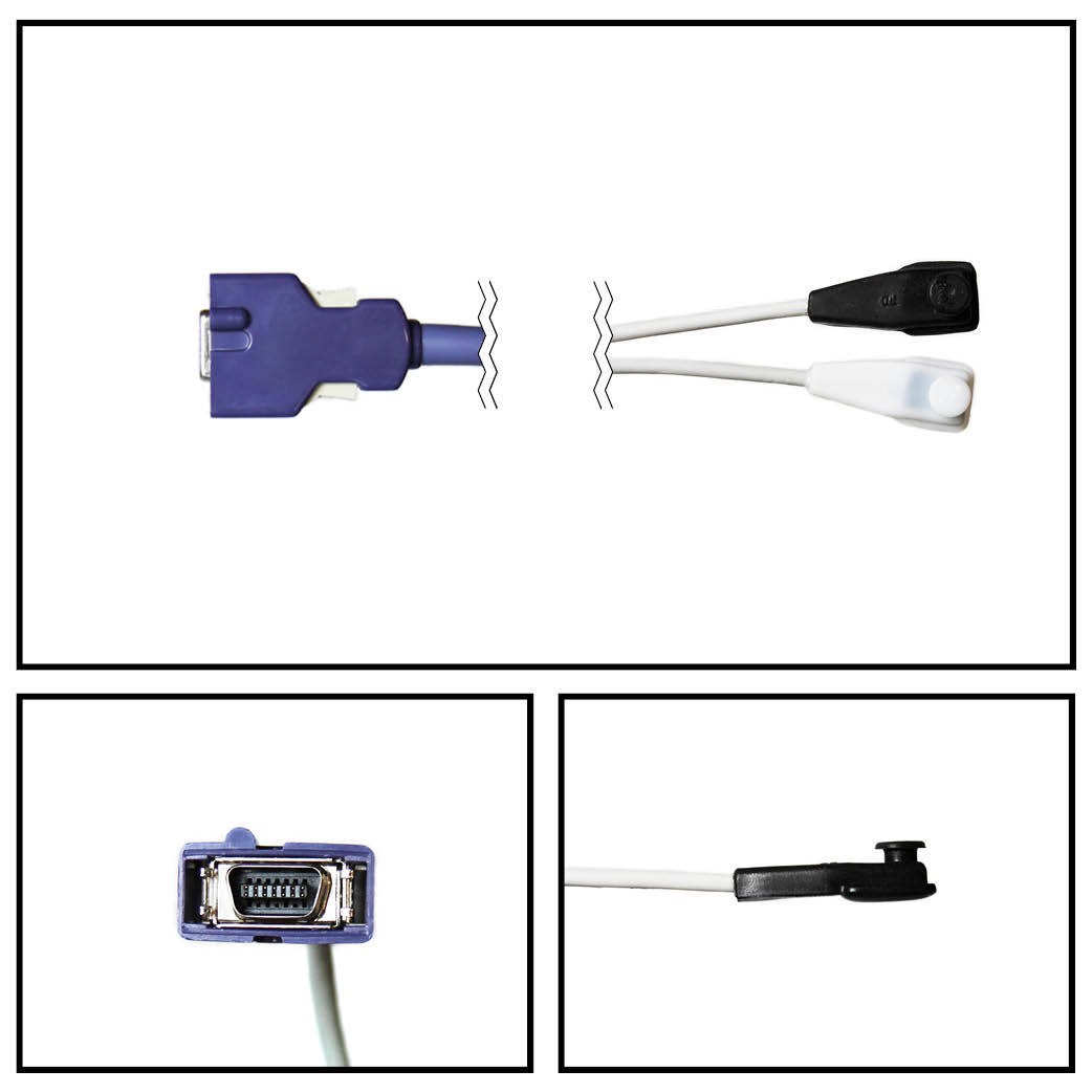 Sensor SPO2 (multi-sitio) Nellcor  Compatible 10 FT. 3M con Oximax 