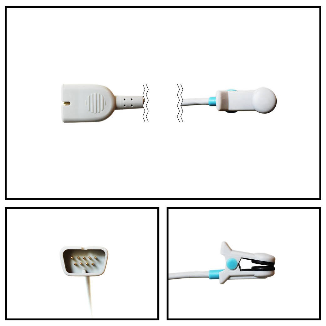 Sensor SPO2 (clip de la oreja) Nihon K DB9 5FT.