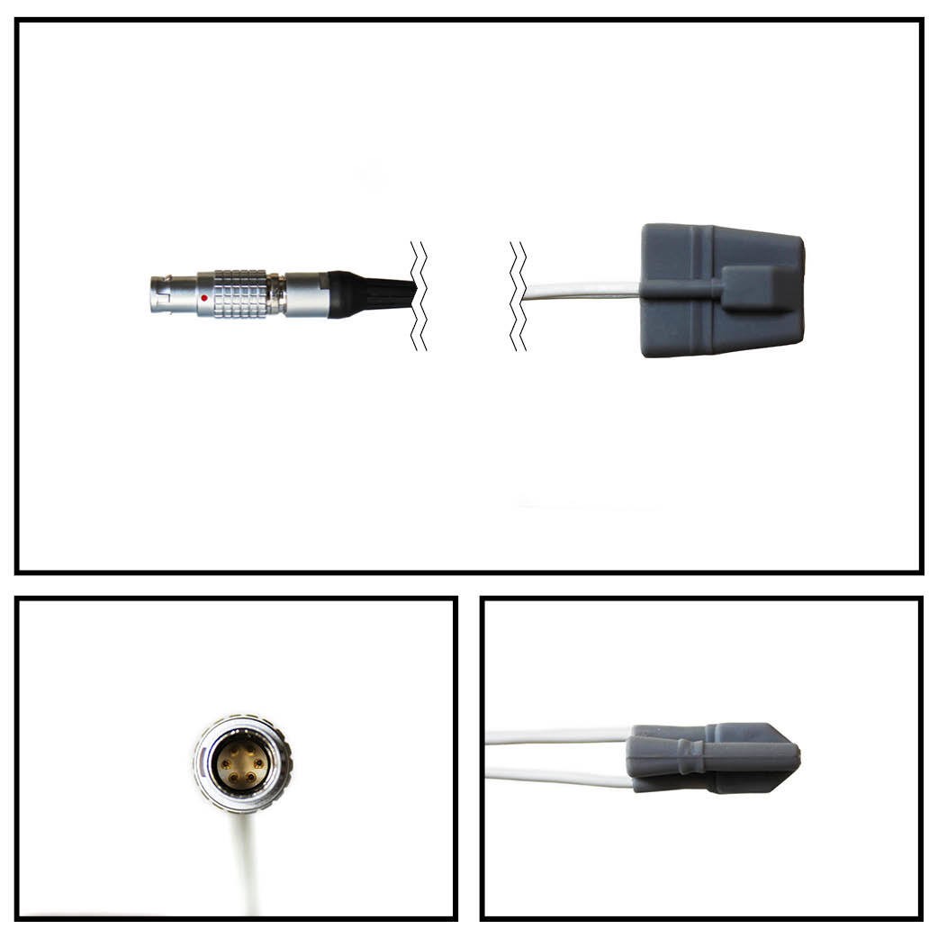 Sensor SPO2 (Blando pediatrico) Nonin Lemo 10 FT.