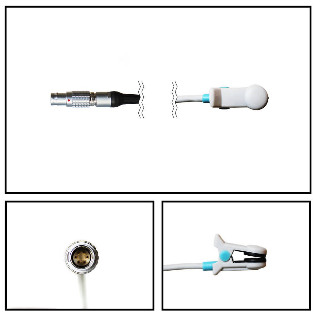 Sensor SPO2 (clip de oreja) Nonin Lemo 10 FT.