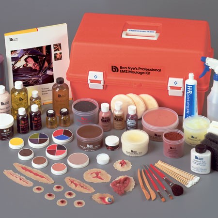 Kit Profesional de Moulage EMS con estuche rígido rojo
