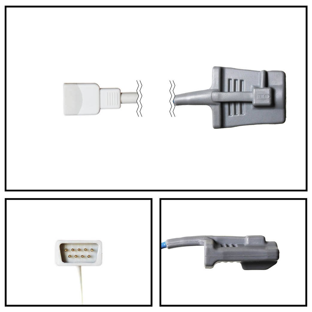 Sensor  SPO2 (Blando adulto) Nonin DB9 3 FT.