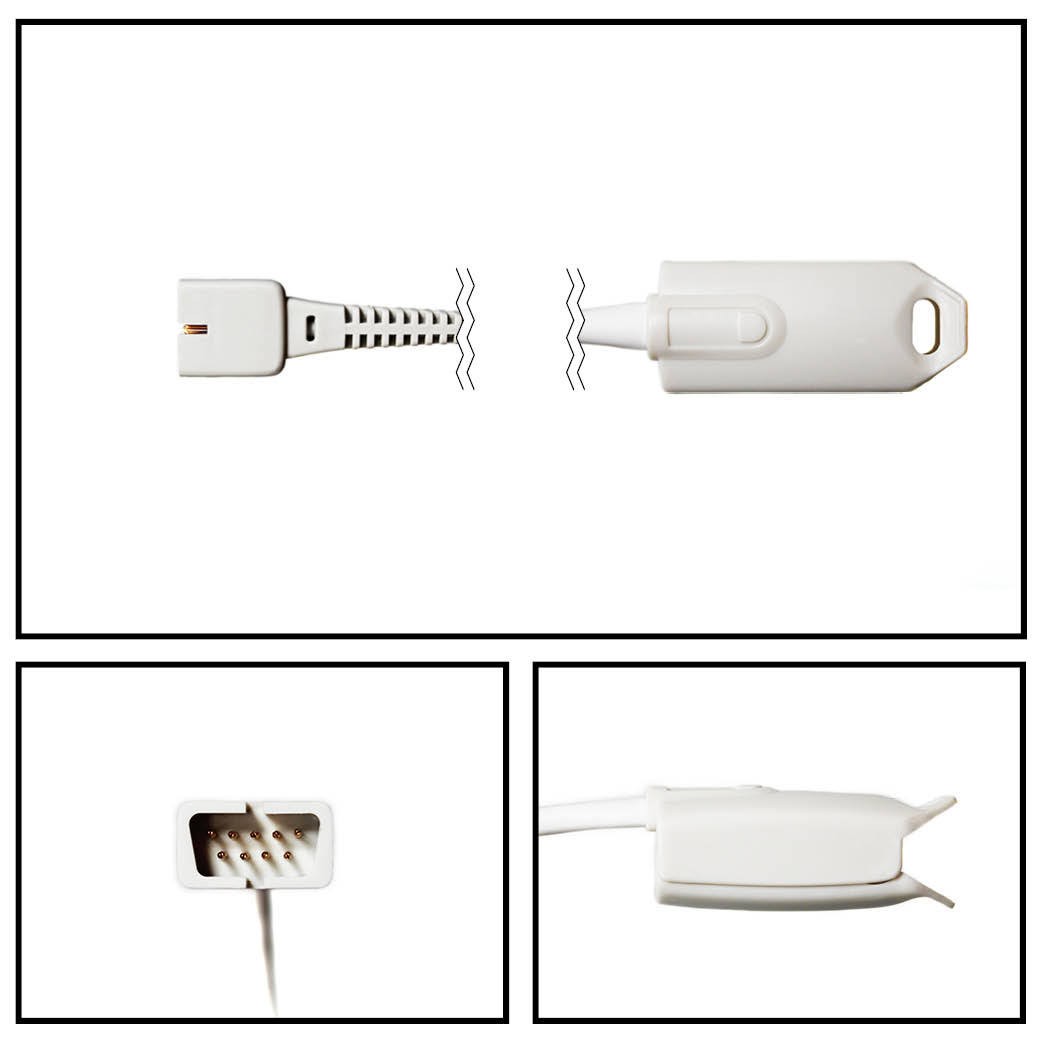 Sensor SPO2 (M1196T) (cascara dura ) Phillips DB9 3 FT.