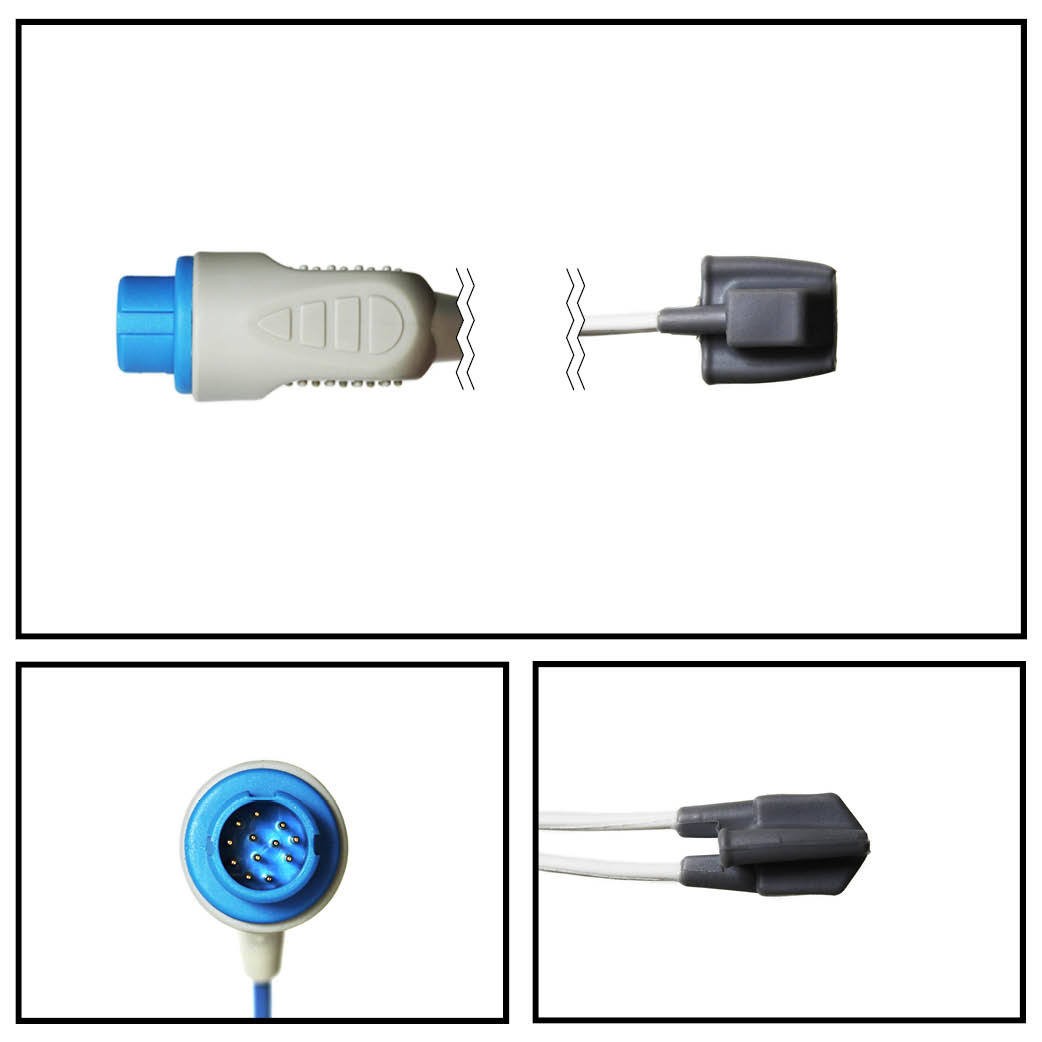 Sensor SPO2 (blando infantil ) Philips 12 PIN 10 FT.