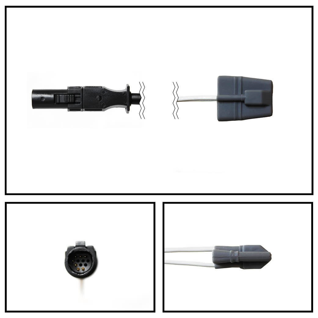 Sensor  SPO2 con Oximax  (pediatrico) Spacelabs Novametrix Hypertronics 10 FT.