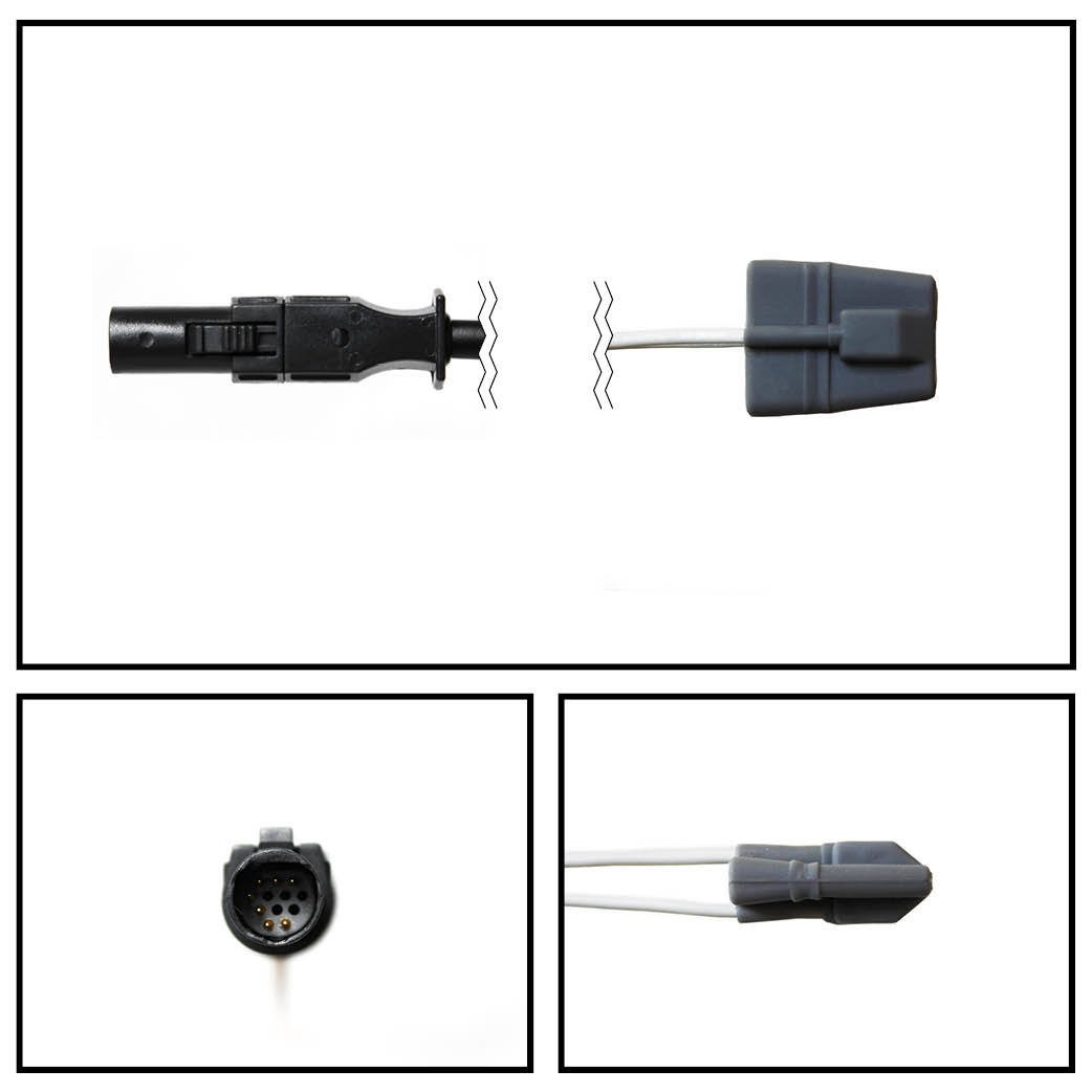 Sensor  SPO2 (blando pediatrico ) Spacelabs Novametrix Hypertronics  10 FT.