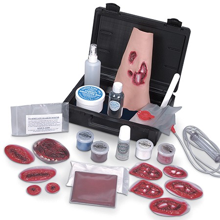 Kit básico de simulación de accidentes, con estuche de transporte