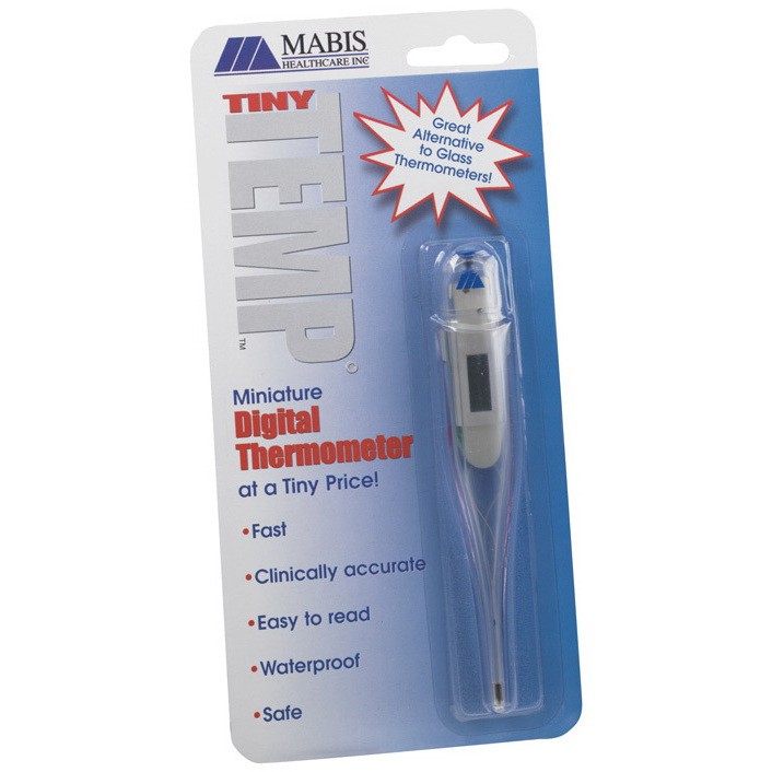 Termómetro TinyTemp ™, blanco, oral / rectal MABIS®