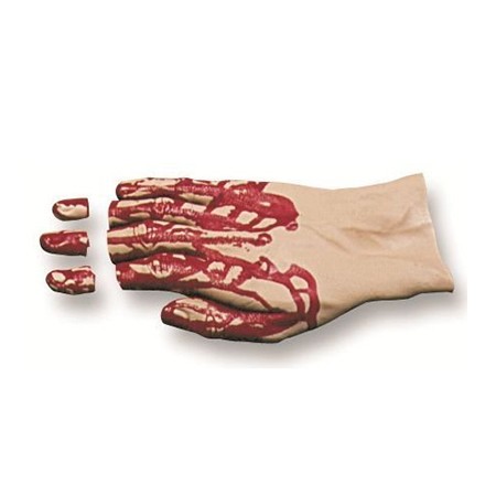 Moulage no sangrantes Simulaids - Mano amputada y dedos