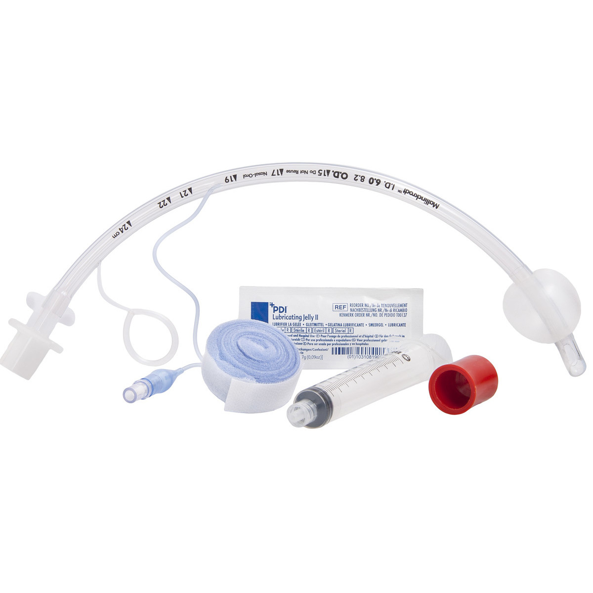 Kit de intubación nasal con tubo endotrol Curaplex