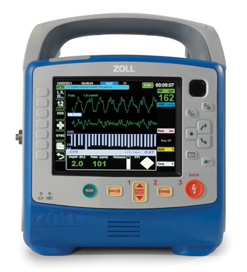 ZOLL X Series Reacondicionado - 12 derivaciones, estimulación, SPCO, NIBP, EtCO2, Temp, Bluetooth