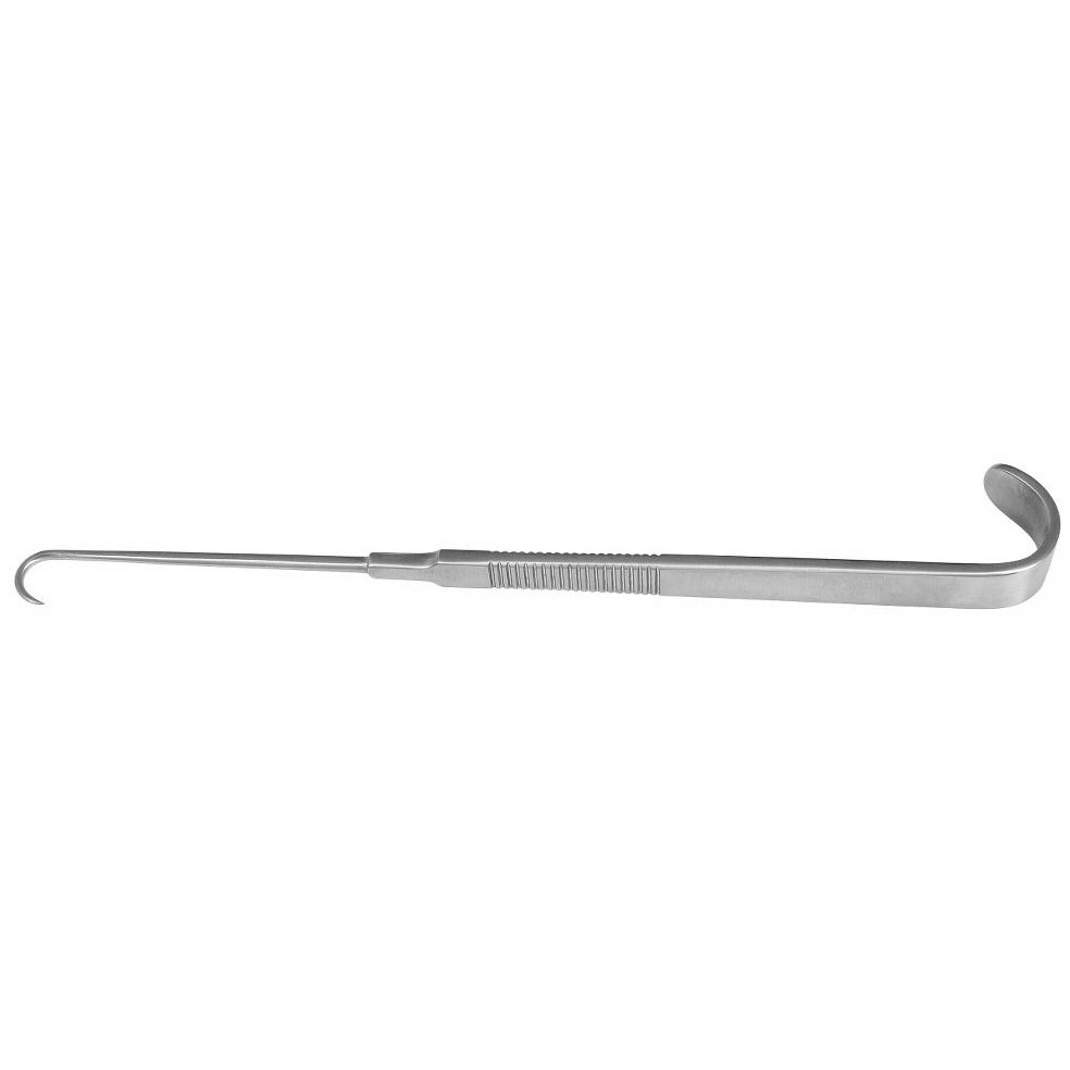 Double Ended Tracheotomy Hook Retractor, 6in L
