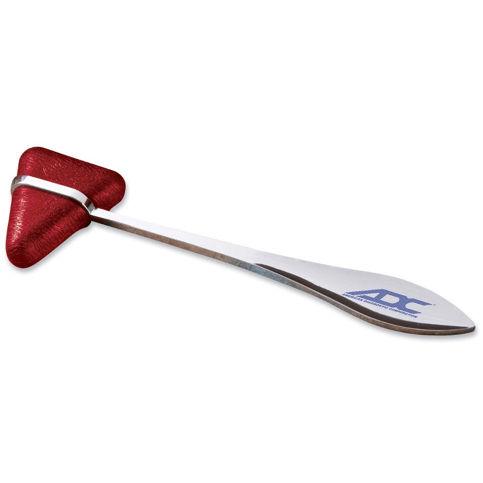 Martillo de percusión neurológica Taylor, 7-1 / 2 in L, rojo