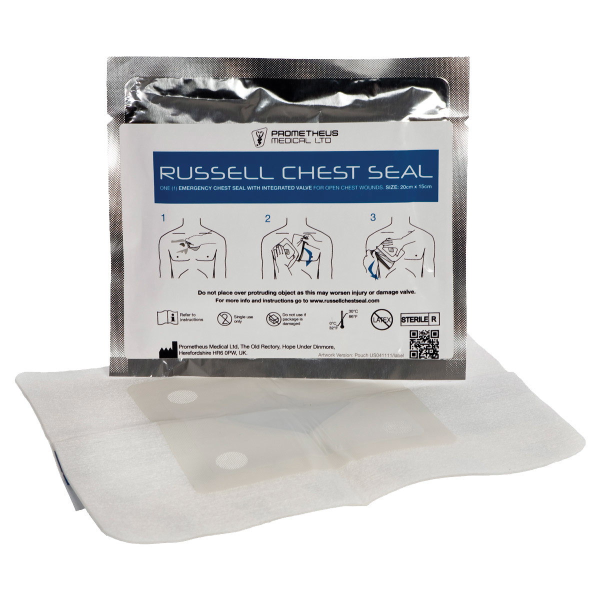 Aposito Hidrogel Russell Chest Seal