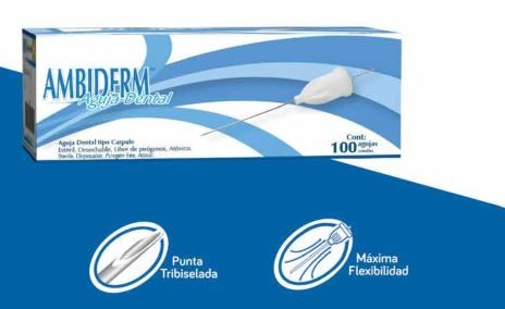 Aguja Dental, Punta Tribiselada o Maxima Flexibilidad