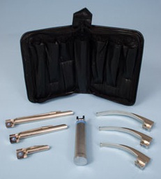 Kit de laringoscopio Curaplex con estuche