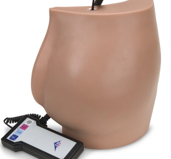 Simulador de inyección de glúteos