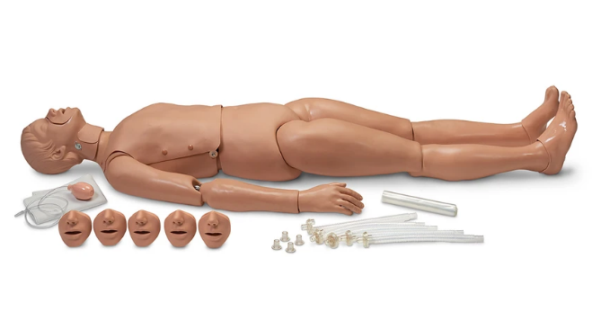Maniquí de cuerpo completo para RCP / trauma