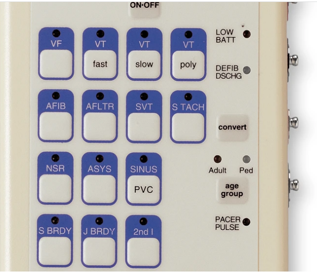 Simulador de ECG interactivo