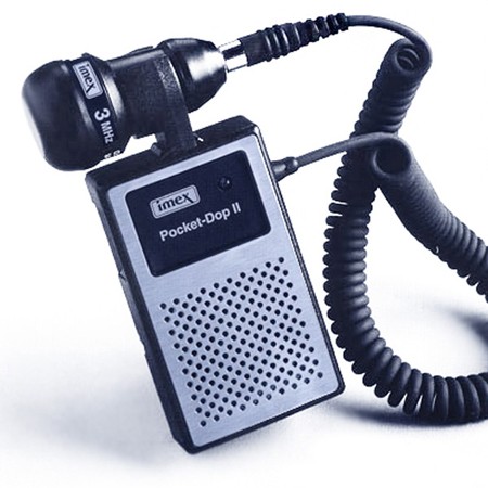 Nicolet Vascular Pocket Doppler II, con sonda de 8Mhz, completo